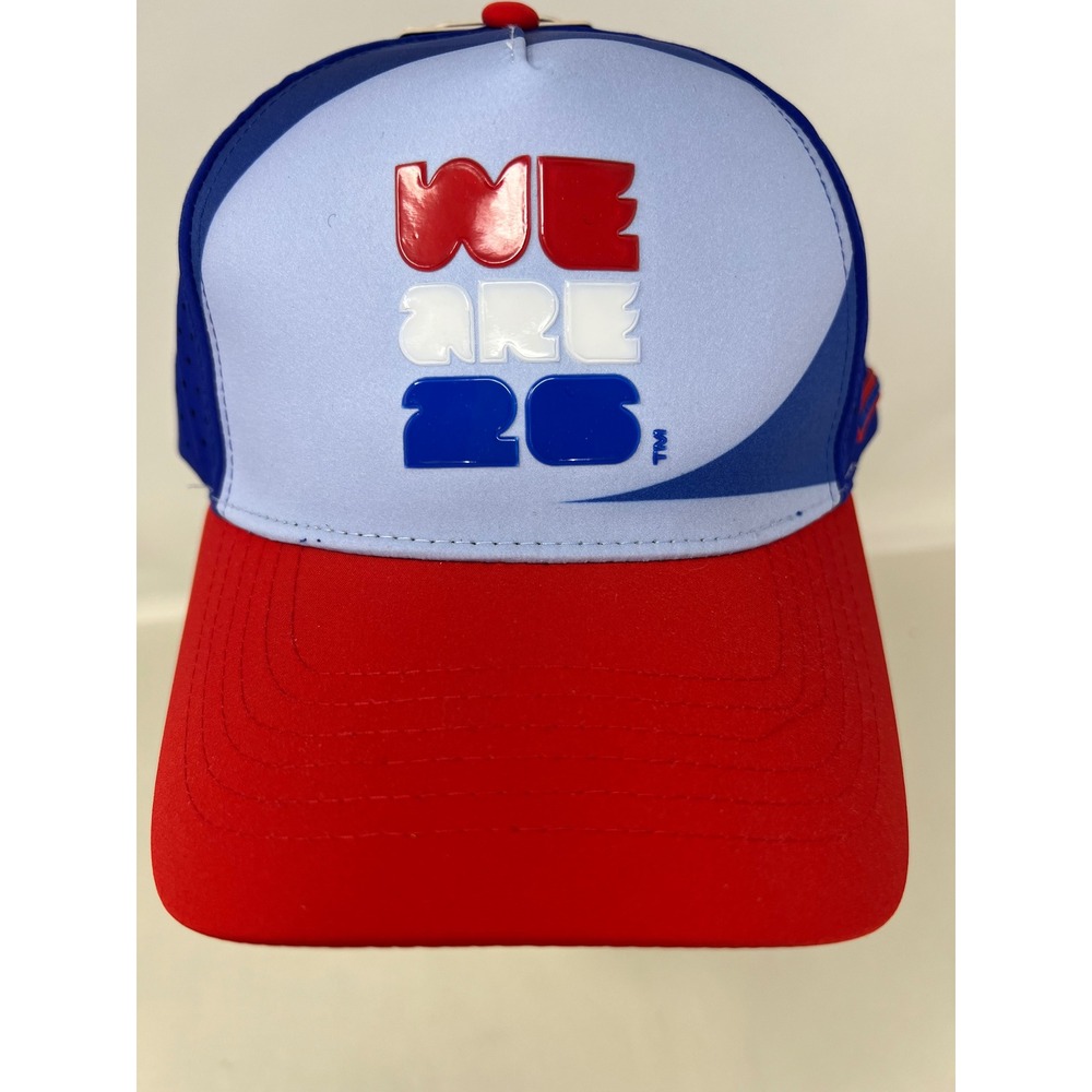 FIFA World Cup 2026 Hat Cap OSFM Blue Red New C3-R Water Resistant Snapback 26